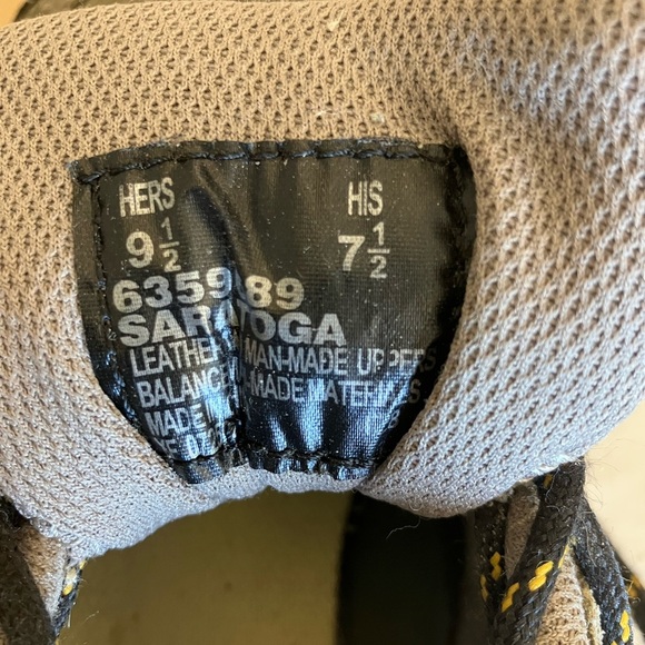 Womens Earth Shoes Saratoga Tan Leather Lace Up Outdoor Hiking Shoes Size 9.5 - Picture 6 of 11